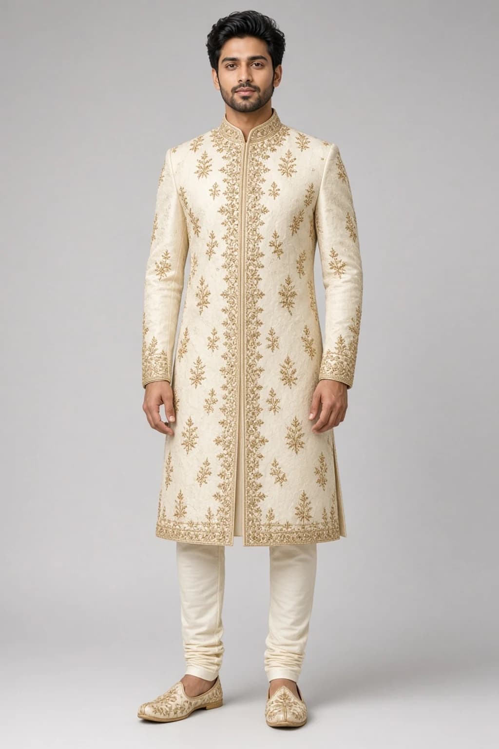 Man wearing a sherwani